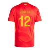 Camiseta de fútbol España Joselu 12 Primera Equipación Euro 2024 - Hombre